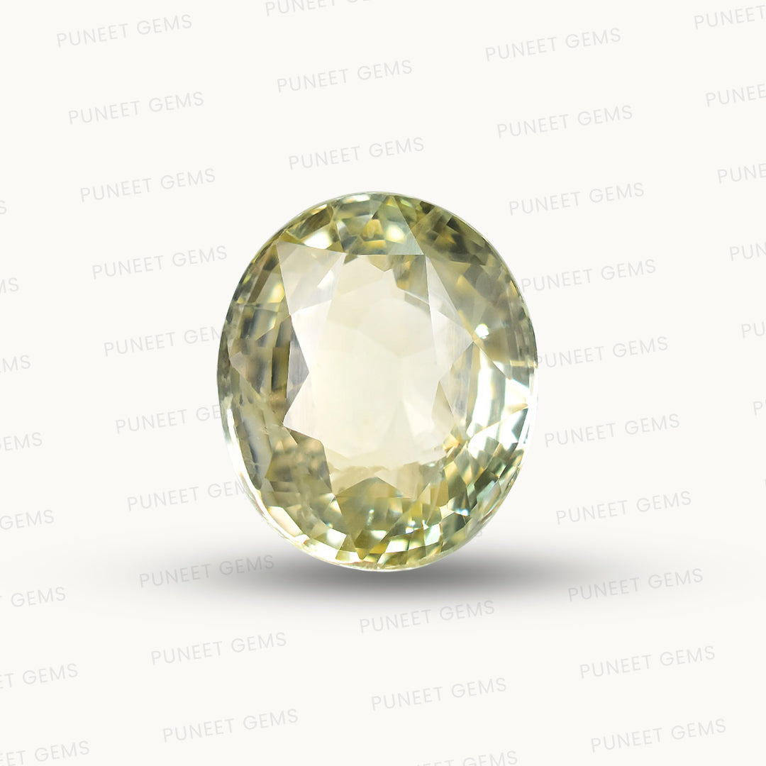 Pitambari Gems – Dual Power of Jupiter & Saturn in One Divine Stone 6.57 CT
