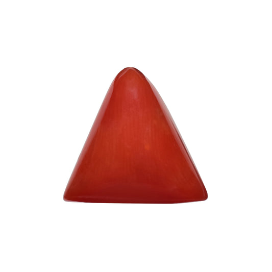 Natural Triangle Coral – The Gem of Strength, Vitality & Protection 6.72 CT