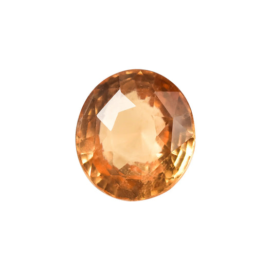 Siloni Gomed Gemstone – Natural Hessonite for Rahu Protection & Success 6.84 CT