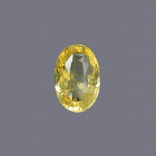 Natural Yellow Sapphire (Pukhraj) – Prosperity, Wisdom & Jupiter’s Blessing 6.94 CT