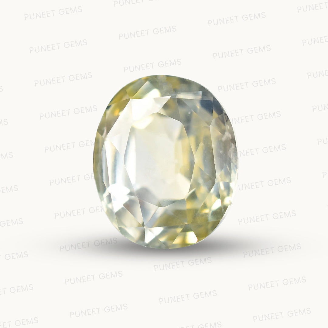 Pitambari Gems – Dual Power of Jupiter & Saturn in One Divine Stone 7.14 CT