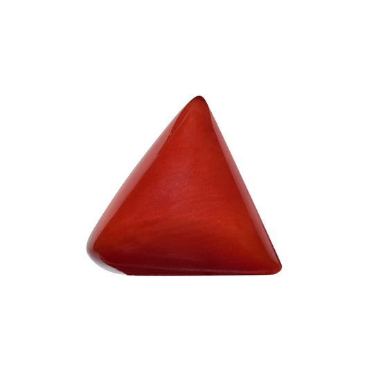 Natural Triangle Coral – The Gem of Strength, Vitality & Protection 7.18 CT