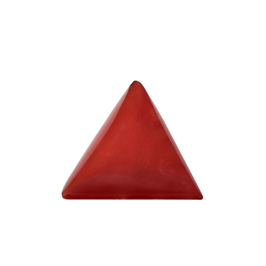 Natural Triangle Coral – The Gem of Strength, Vitality & Protection 7.32 CT