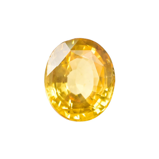 Natural Yellow Sapphire (Pukhraj) – Prosperity, Wisdom & Jupiter’s Blessing 7.37 CT