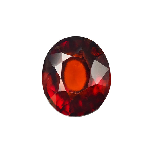 Siloni Gomed Gemstone – Natural Hessonite for Rahu Protection & Success 7.44 CT