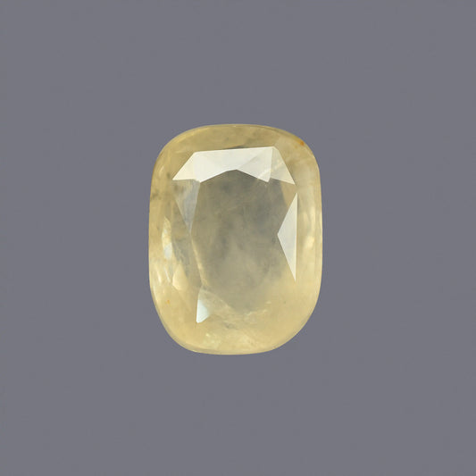Natural Yellow Sapphire (Pukhraj) – Prosperity, Wisdom & Jupiter’s Blessing 7.59 CT