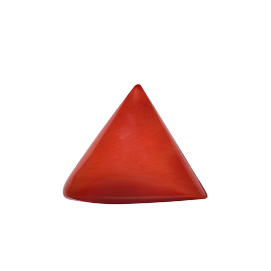 Natural Triangle Coral – The Gem of Strength, Vitality & Protection 7.74 CT