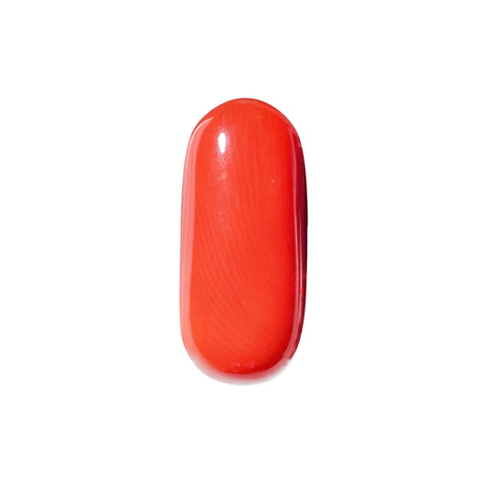 Natural Red Coral (Moonga) – Italy Origin – Certified & Untreated Gemstone for Mars Energy 7.83 CT