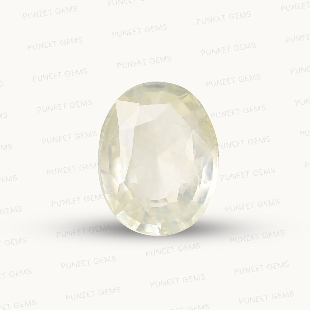Natural Yellow Sapphire (Pukhraj) – Prosperity, Wisdom & Jupiter’s Blessing 8.41 CT