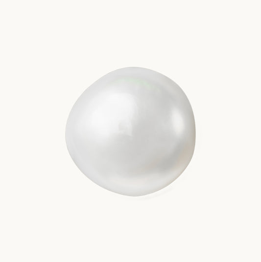 Japanese Keshi Moti – Rare Natural Pearl of Purity, Prosperity & Elegance 8.64 CT