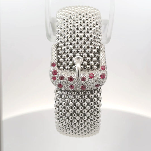 Italian Sterling Silver Bracelet – Timeless Elegance 50.500 gm