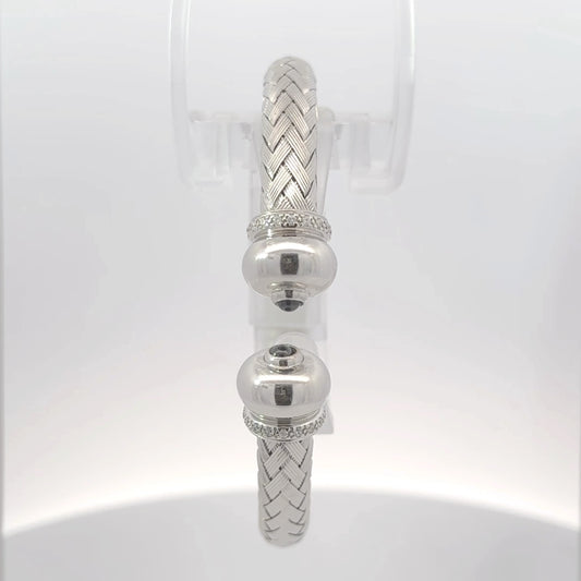 Italian Sterling Silver Bracelet – Timeless Elegance 20.00 gm