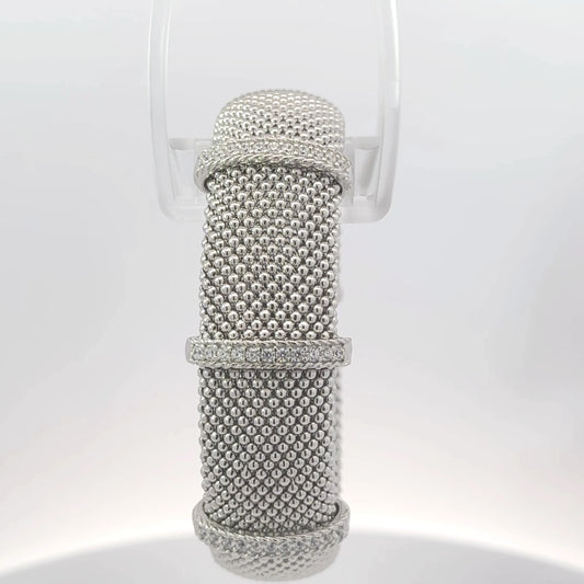 Italian Sterling Silver Bracelet – Timeless Elegance 39.500 gm