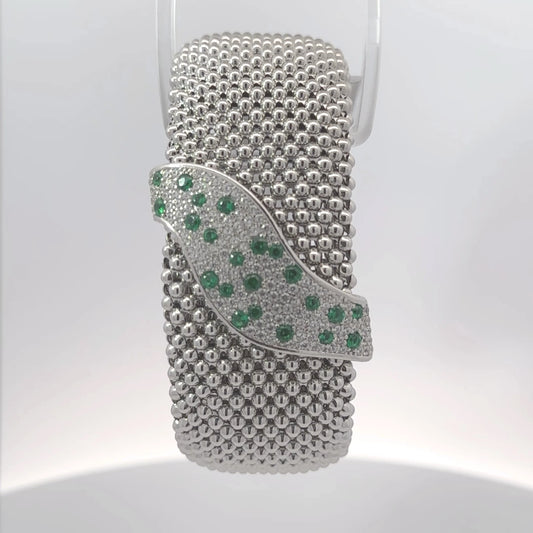 Italian Sterling Silver Bracelet – Timeless Elegance 52.00 gm