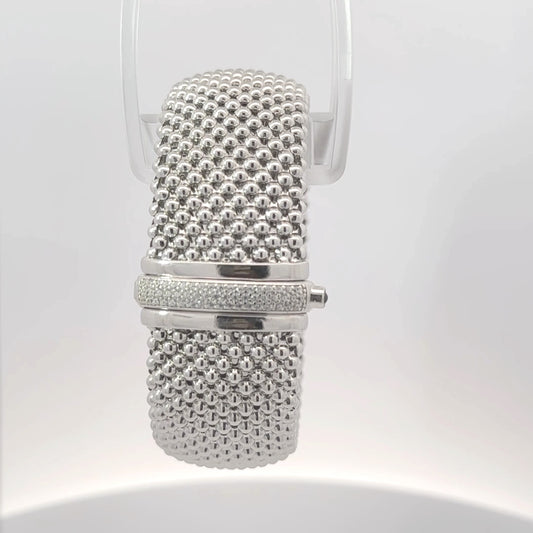 Italian Sterling Silver Bracelet – Timeless Elegance 36.00 gm