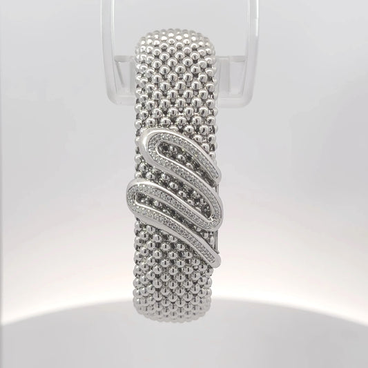 Italian Sterling Silver Bracelet – Timeless Elegance 33.00 gm