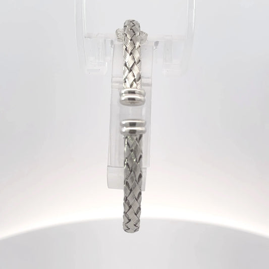 Italian Sterling Silver Bracelet – Timeless Elegance 12.744 gm