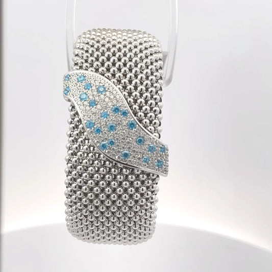 Italian Sterling Silver Bracelet – Timeless Elegance 52.00 gm