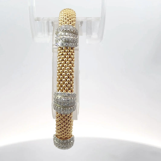 Italian Sterling Silver Bracelet – Timeless Elegance 19.384 gm