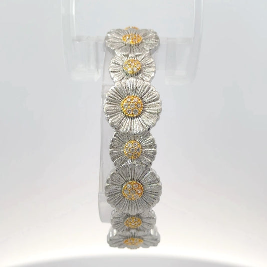 Italian Sterling Silver Bracelet – Timeless Elegance 26.277 gm