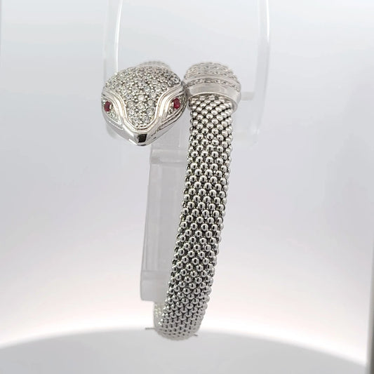 Italian Sterling Silver Bracelet – Timeless Elegance 26.00 gm