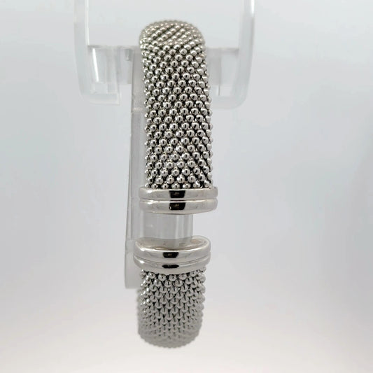 Italian Sterling Silver Bracelet – Timeless Elegance 24.649 gm