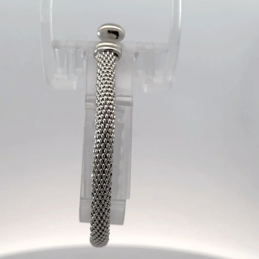Italian Sterling Silver Bracelet – Timeless Elegance 10.896 gm