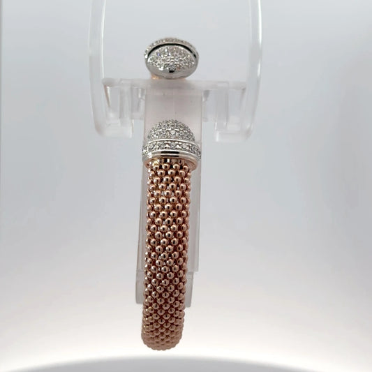 Italian Sterling Silver Bracelet – Timeless Elegance 17.700 gm