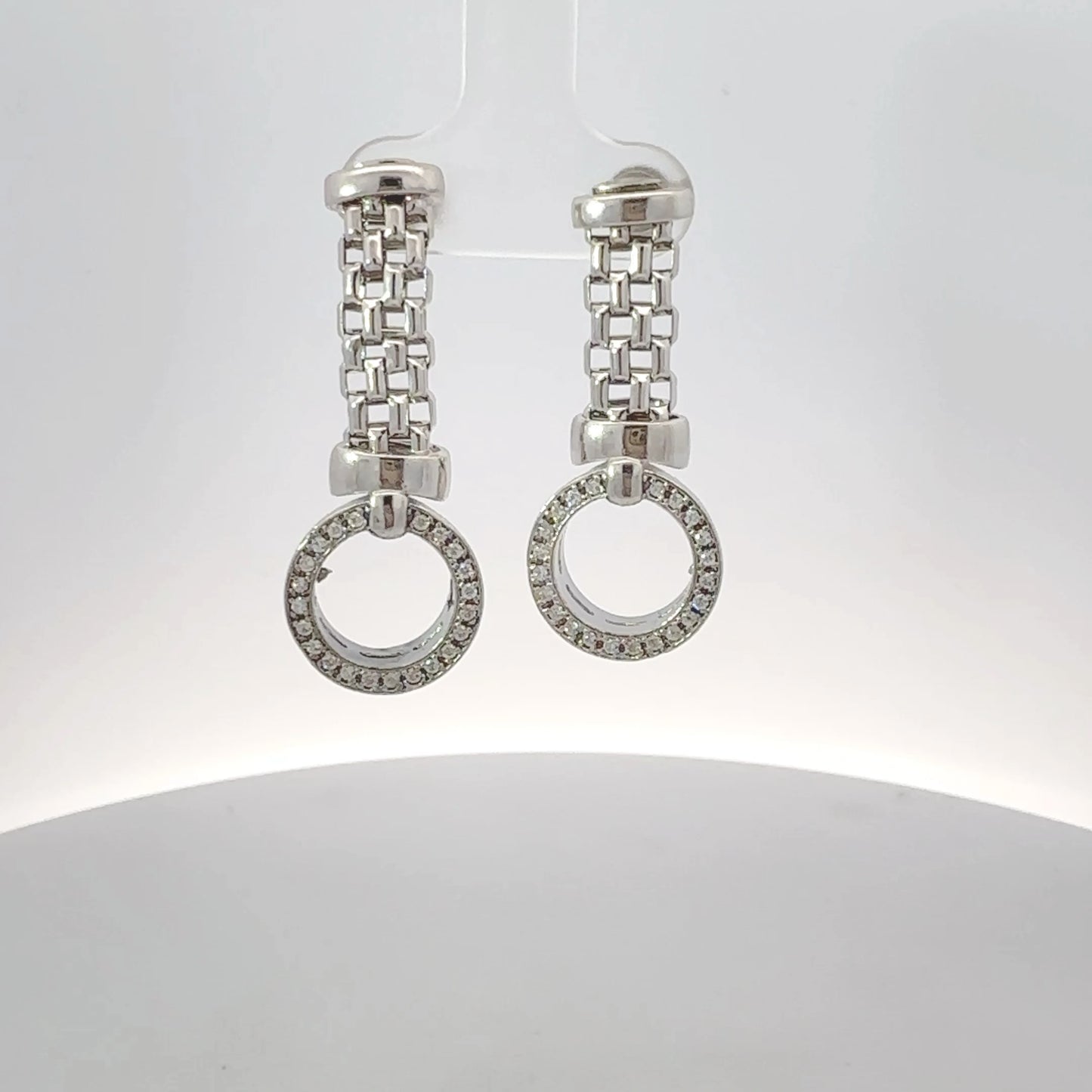 Italian Sterling Silver Earrings – Pure Elegance, Perfectly Crafted 9.850 gm