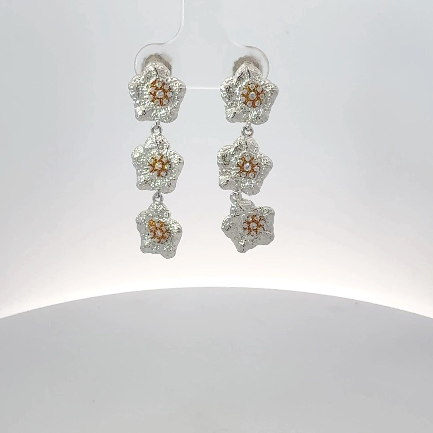 Italian Sterling Silver Earrings – Pure Elegance, Perfectly Crafted 4.830 gm