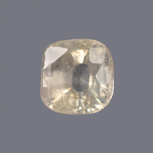 Natural White Sapphire Gemstone Online – Certified, Untreated & Ethically Sourced 9.24 CT