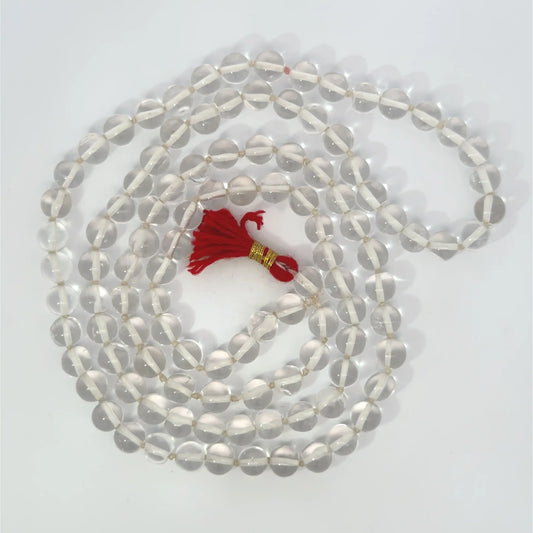 Crystal Mala – Plain 6mm Beads