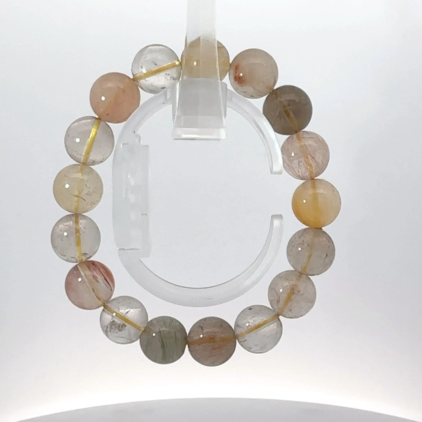 Natural Multi Quartz Gemstone Bracelet – Balance, Beauty & Vibrant Energy