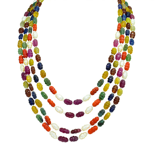 Navratan Special Cutting Mala – 4 Line 605 CT