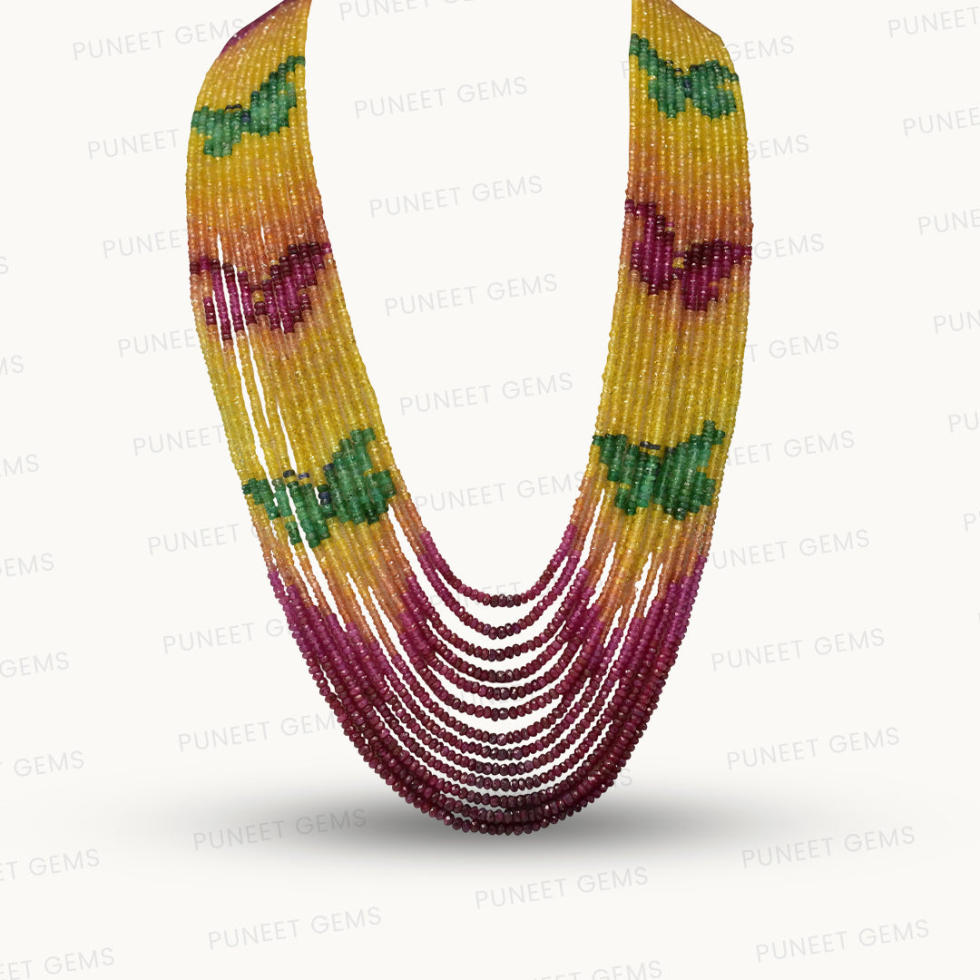 Rainbow Butterfly Mala 662 CT