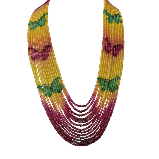Rainbow Butterfly Mala 662 CT