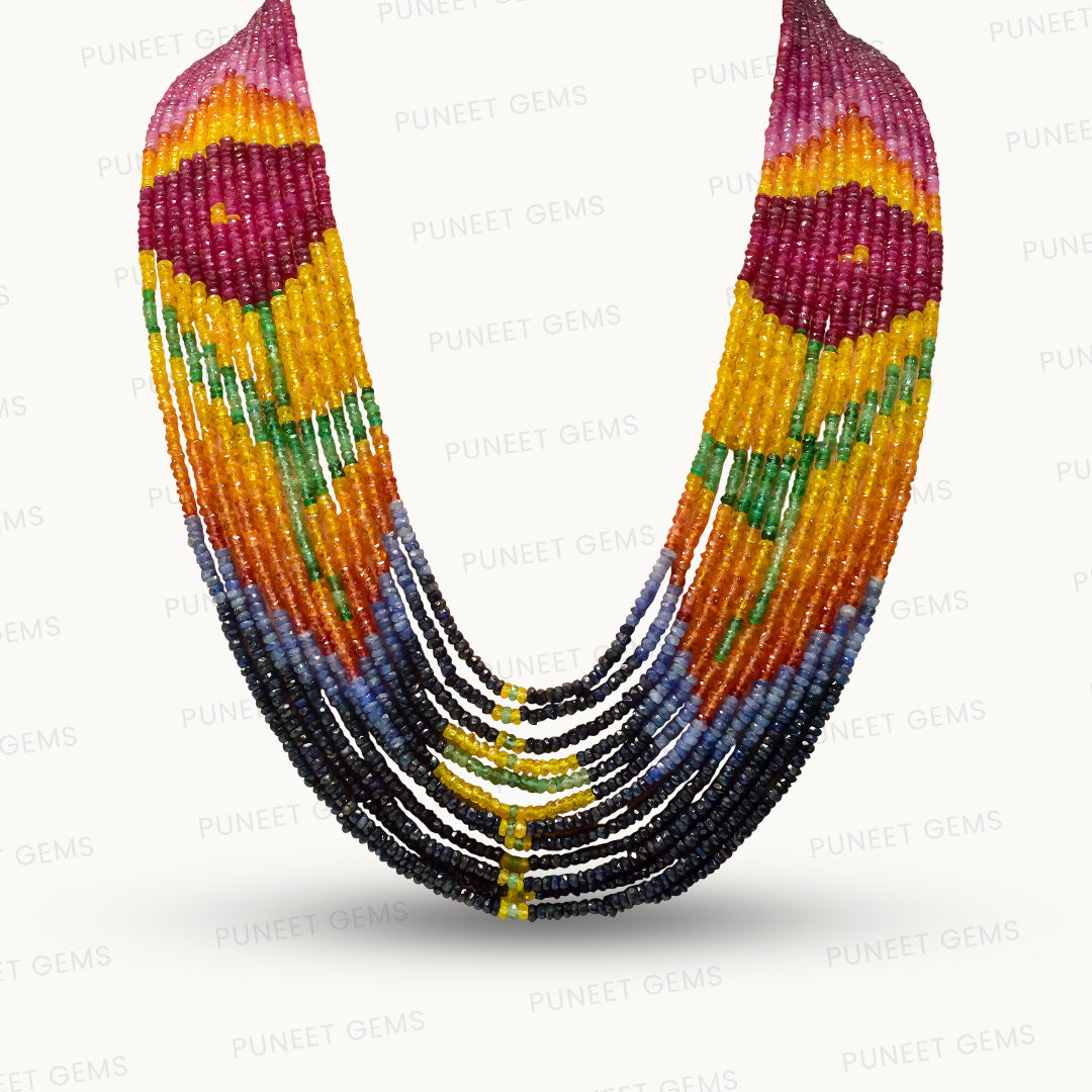 Rainbow Rose Mala 570 CT