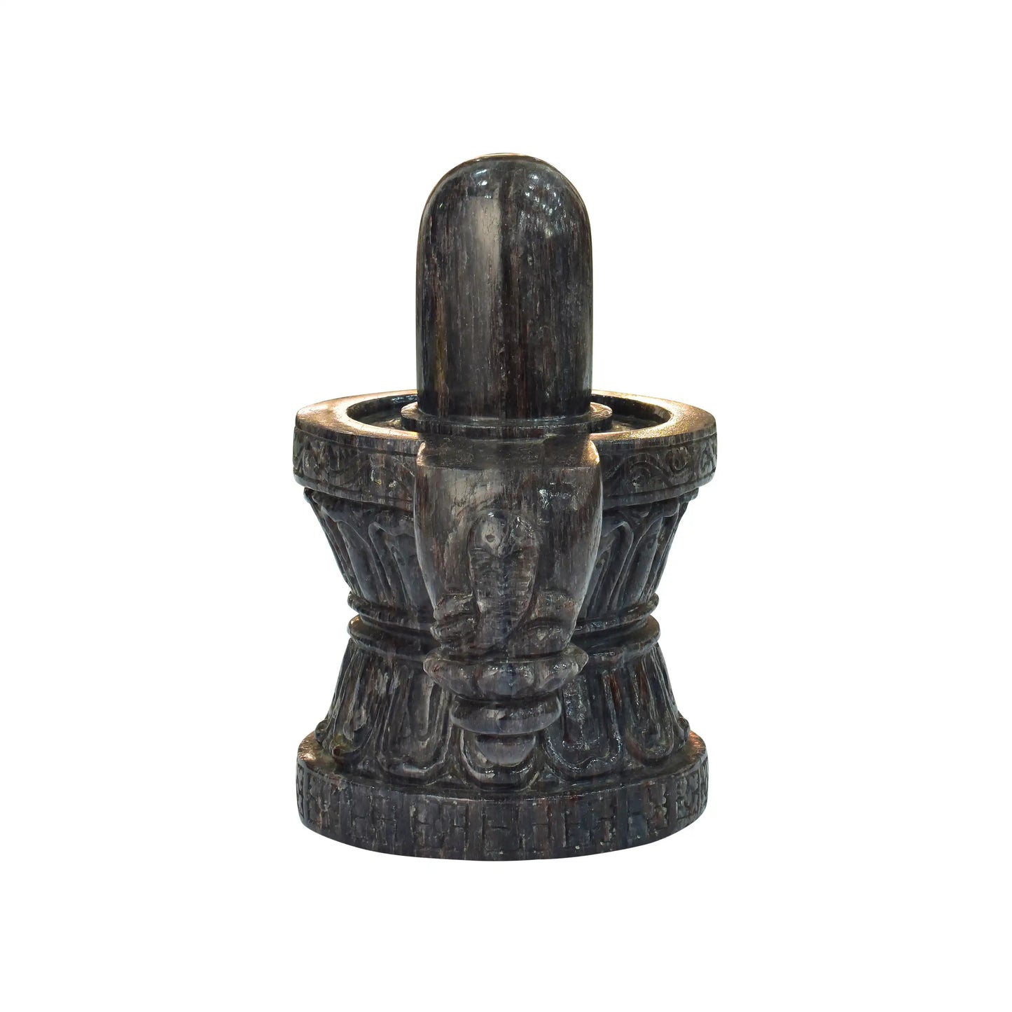 Ruby Shivling Figure – Divine Radiance in Natural Ruby Stone 1.020 kg