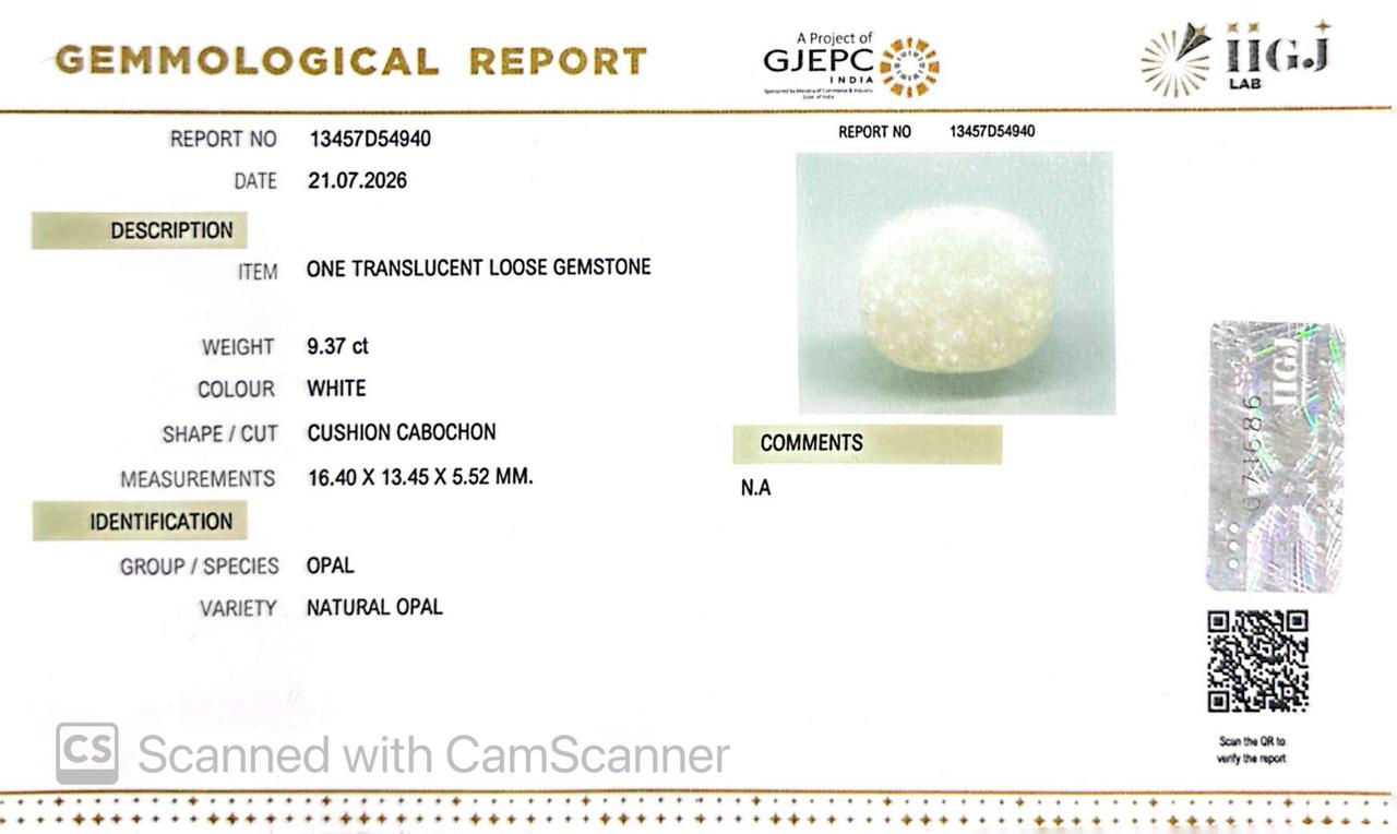 Natural Australian Opal 9.37CT
