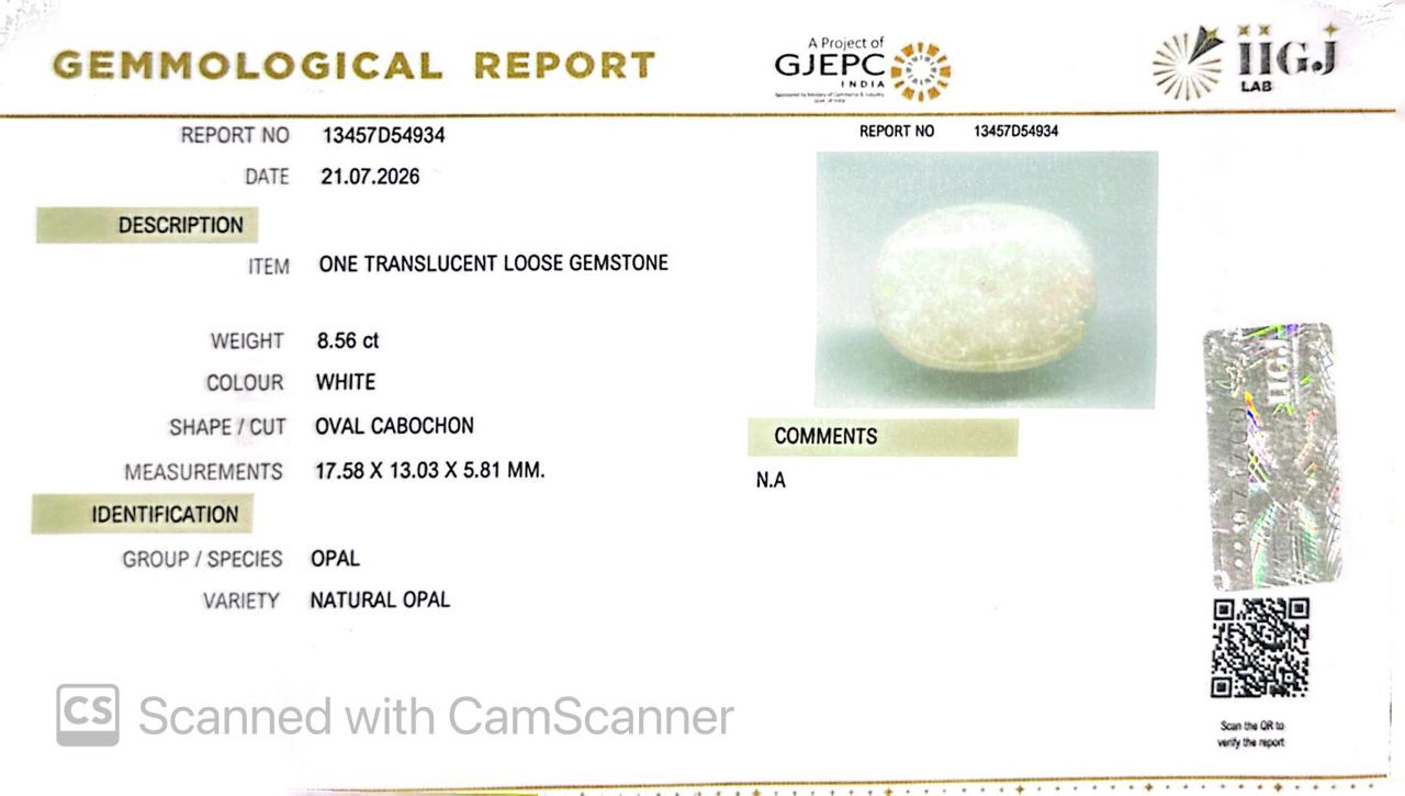 Natural Australian Opal 8.56CT