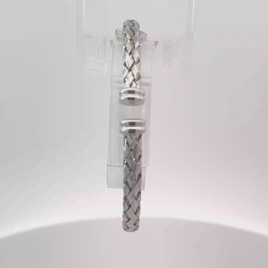 Italian Sterling Silver Bracelet – Timeless Elegance 12.744 gm