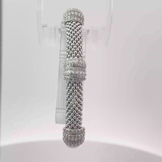 Italian Sterling Silver Bracelet – Timeless Elegance 18.500 gm