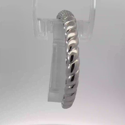 Italian Sterling Silver Bracelet – Timeless Elegance 21.962 gm