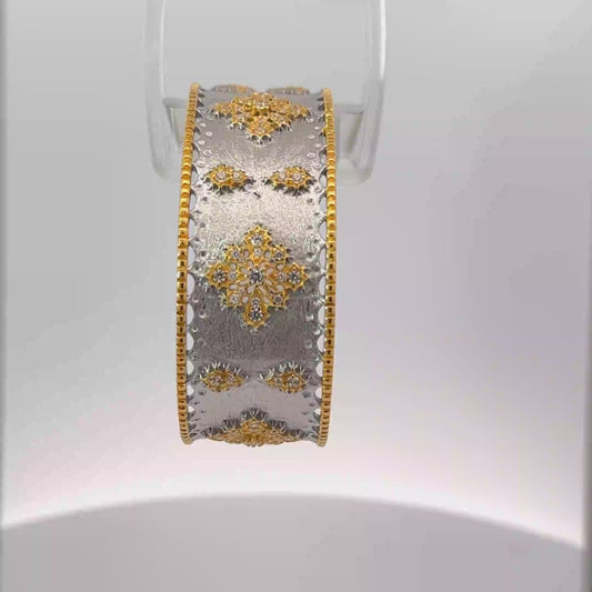 Italian Sterling Silver Bracelet – Timeless Elegance 37.435 gm