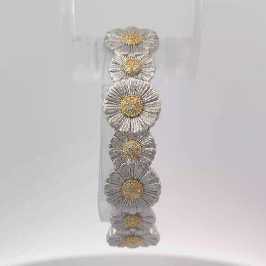 Italian Sterling Silver Bracelet – Timeless Elegance 26.277 gm