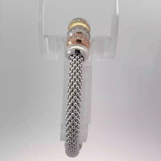 Italian Sterling Silver Bracelet – Timeless Elegance 18.200 gm