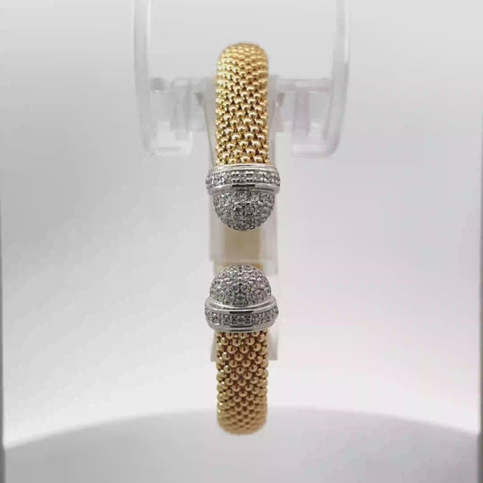 Italian Sterling Silver Bracelet – Timeless Elegance 17.700 gm