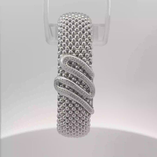 Italian Sterling Silver Bracelet – Timeless Elegance 33.00 gm