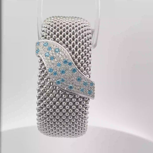 Italian Sterling Silver Bracelet – Timeless Elegance 52.00 gm