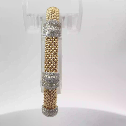 Italian Sterling Silver Bracelet – Timeless Elegance 19.384 gm